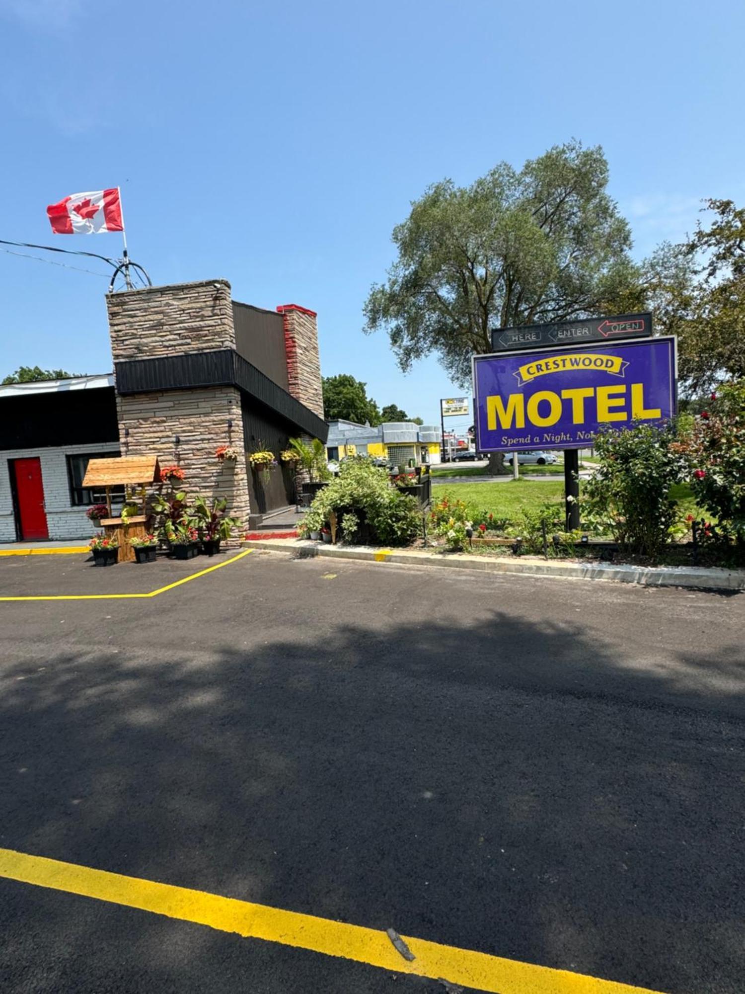 Crestwood Motel Μπέρλινγκτον Εξωτερικό φωτογραφία
